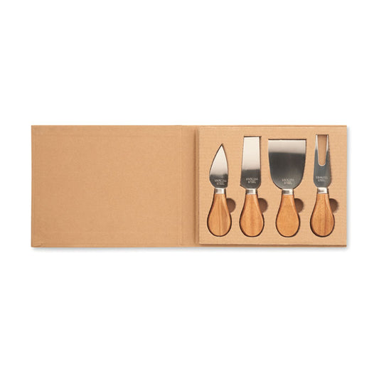 Set 4 cutite pentru branza