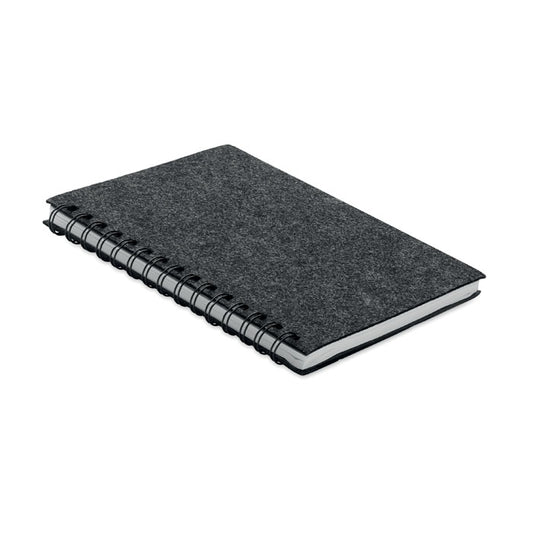 Caiet A5 RPET cu coperta din fetru