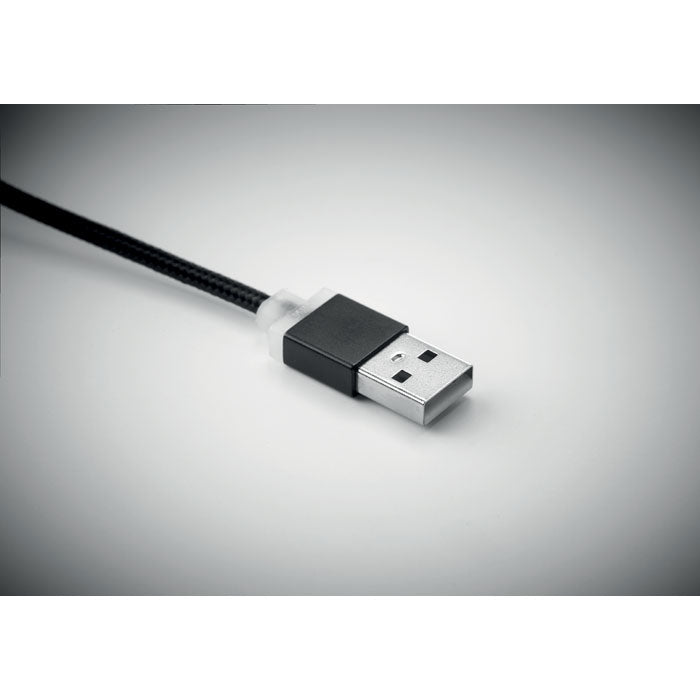 breloc cu cablu USB tip C