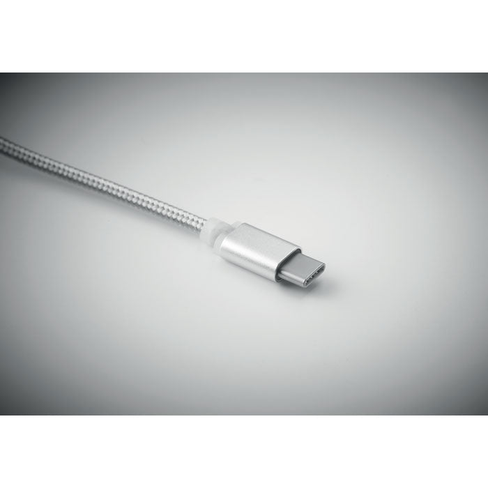 breloc cu cablu USB tip C