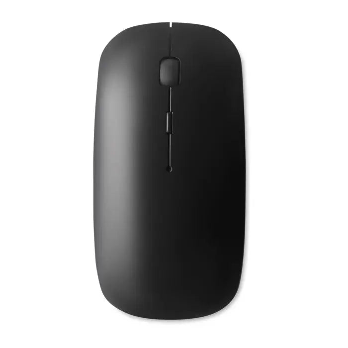 Mouse fara fir negru wireless cu design minimalist si finisaj mat neted