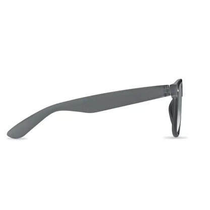 Ochelari de soare gri din rpET cu rame dreptunghiulare clasice din acetat pentru protecție solară elegantă