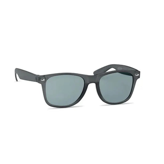 Ochelari de soare din rpet cu rama neagra si lentile gri pentru protectie UV