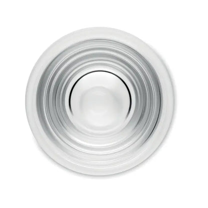 Pahar de shot transparent din sticlă cu 28 ml și dungi concentrice pentru servirea băuturilor alcoolice