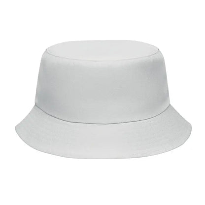 Palarie poliester 150 gr/m² alba din material tesut cu bor moale usor curbat