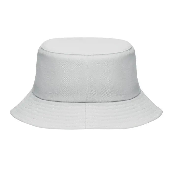 Palarie poliester 150 gr/m² minimalista off-white cu coroana structurata si bor cusut din material durabil