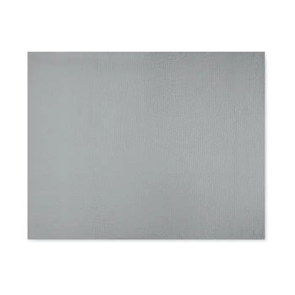 Placemat texturat gri din bumbac 350 gr/m² din patura de vafe pentru uz decorativ si practic