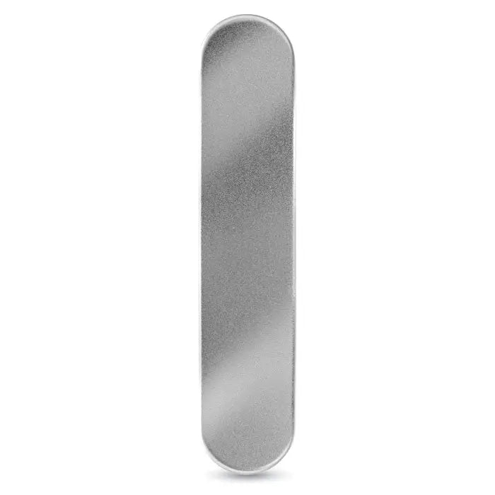Pen tactil cu indicator laser cu lama metalica argintie lucioasa si usoara pentru scris si prezentari precise