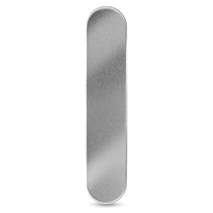 Pen tactil cu indicator laser cu lama metalica argintie lucioasa si usoara pentru scris si prezentari precise