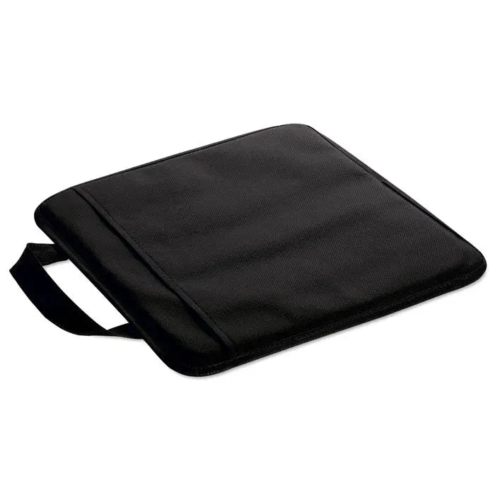 Perna netesuta pentru stadion black laptop sleeve din tesatura cu maner scurt pentru transport facil
