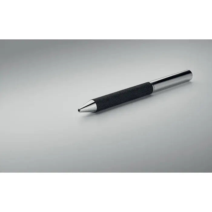 Pix cu bile din metal cu grip texturat negru si capete metalice cromate pentru precizie in cutie