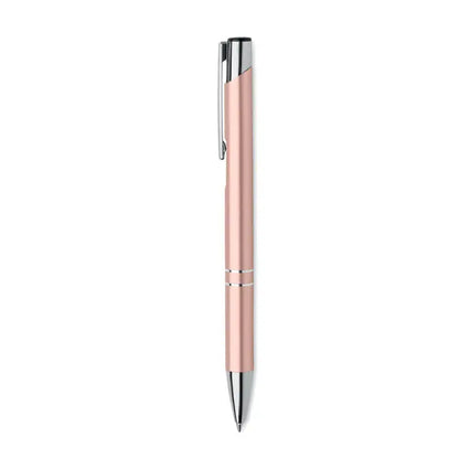 Pix din aluminiu reciclat rose gold metalic cu accente argintii și design modern elegant
