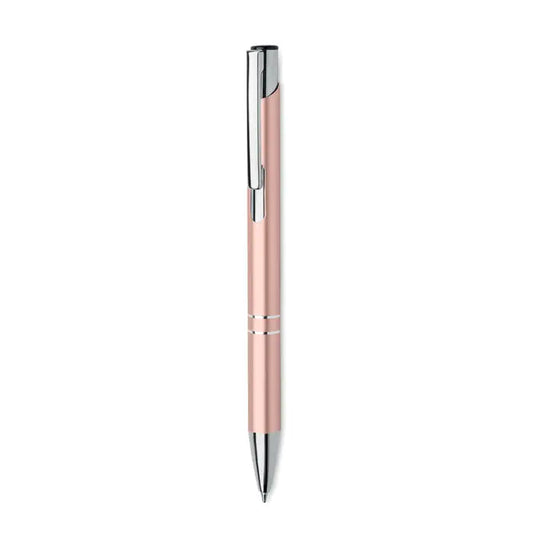 Pix din aluminiu reciclat cu design modern si mecanism metalic rose gold cu accente argintii
