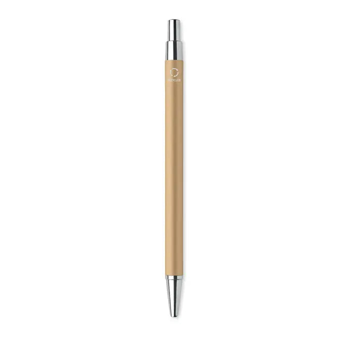 Pix din aluminiu reciclat tan color cu design retractabil si accente metalice argintii elegant