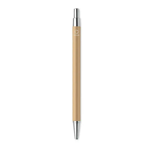 Pix din aluminiu reciclat tan color cu design retractabil si accente metalice argintii elegant