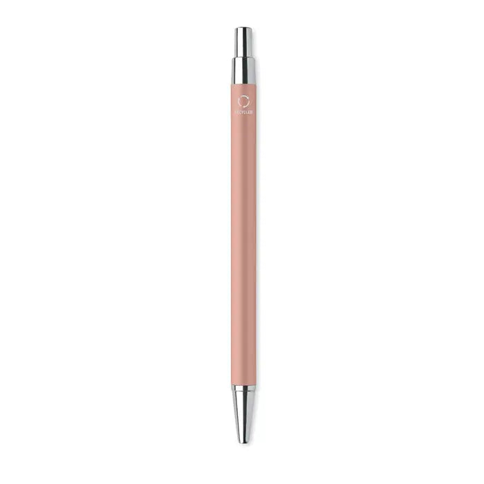 Pix din aluminiu reciclat rose gold cu finisaj mat si accente metalice argintii la varf si baza