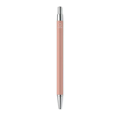 Pix din aluminiu reciclat rose gold cu finisaj mat si accente metalice argintii la varf si baza