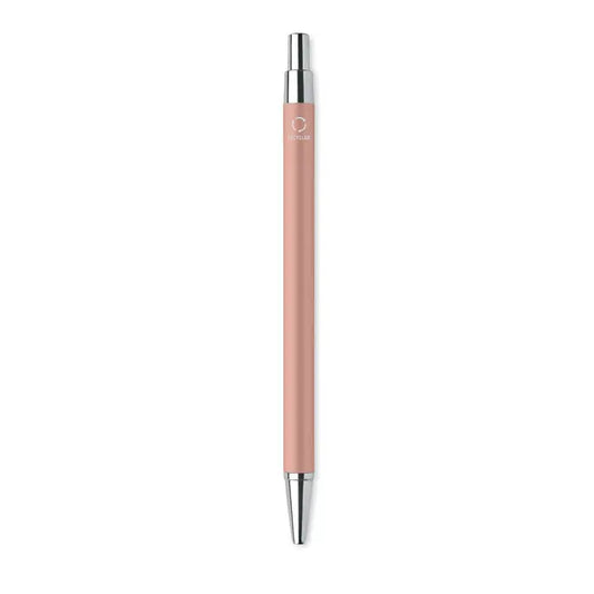 Pix din aluminiu reciclat rose gold cu finisaj mat si accente metalice argintii la varf si baza