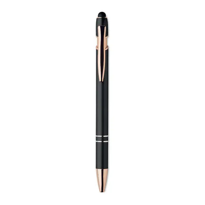 Pix din aluminiu reciclat stilou digital negru si rose gold cu design modern si elegant