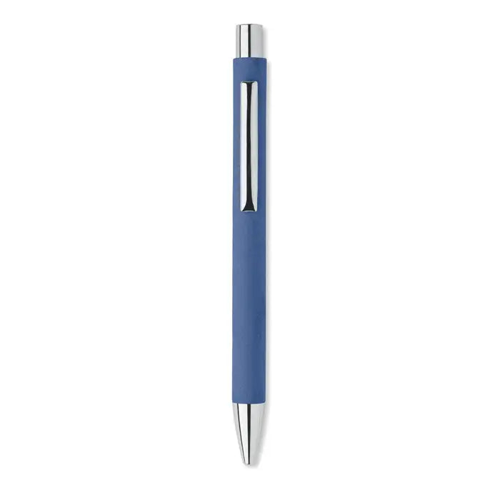 Pix din hartie reciclata albastru cu accente argintii si design modern si elegant