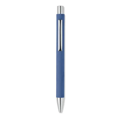 Pix din hartie reciclata albastru cu accente argintii si design modern si elegant