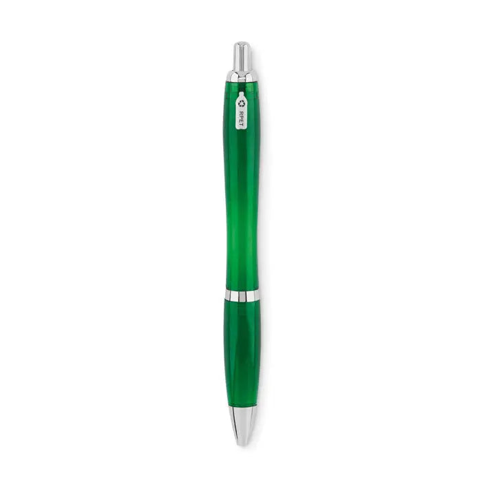 Pix în rpet este un pix verde translucid cu accente metalice argintii și clips pentru scris elegant