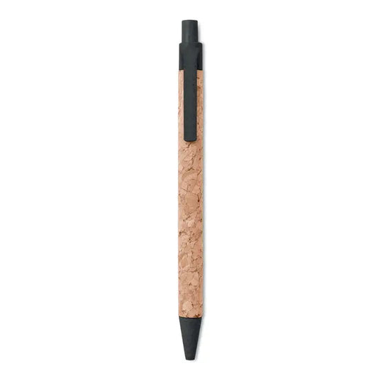 Pix din abs cu bila, corp negru elegant si finisaj texturat din pluta naturala pentru o utilizare confortabila