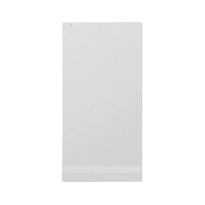 Protector de ecran dreptunghiular alb pentru sony xperia din bumbac organic prosop 140x70cm