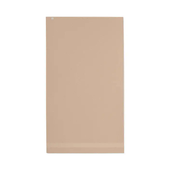 Prosop bumbac organic 180x100cm beige dreptunghiular cu finisaj mat neted