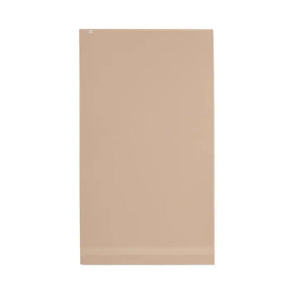 Prosop bumbac organic 180x100cm beige dreptunghiular cu finisaj mat neted