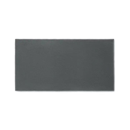 Prosop seaqual 70x140cm o față de baie dreptunghiulară gri închis cu suprafață moale și texturată