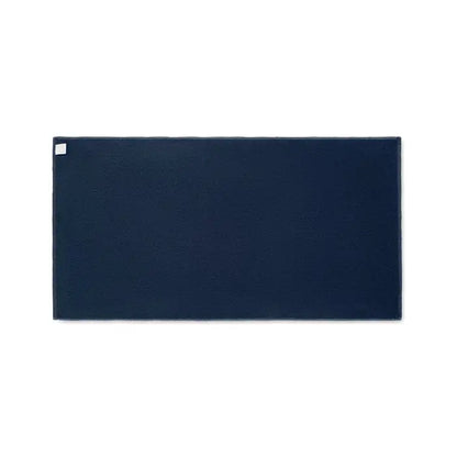 Prosop seaqual 70x140cm dreptunghiular navy blue cu suprafata texturata si margini finisate cu atentie