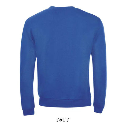 Pullover barbati pajian 260g royal albastru cu gluga din bumbac si mansete reiate