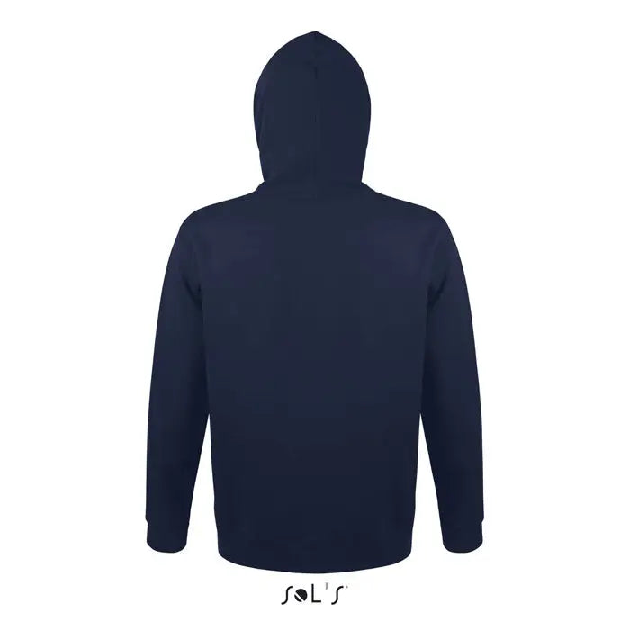 Pulover cu gluga snake bleumarin din bumbac, ideal pentru tinute casual si confort zilnic