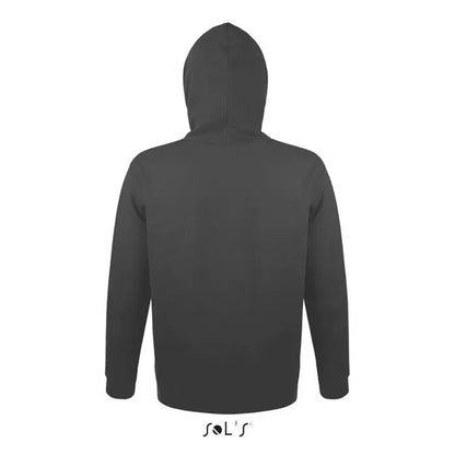 Pulover cu gluga snake negru simplu fara logo din bumbac ideal pentru purtare zilnica