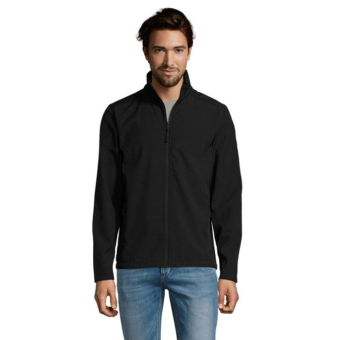 RACE MEN SOFTSHELL ZIP