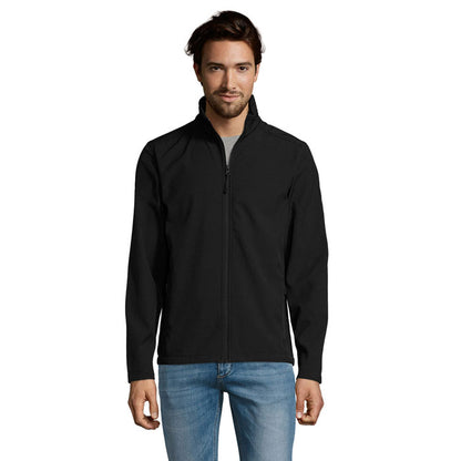 RACE MEN SOFTSHELL ZIP