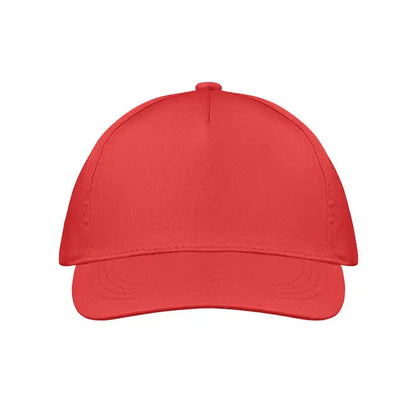 Sapca de baseball cu 5 panouri redusa, cu coroana structurata si cozoroc curbat din material rezistent