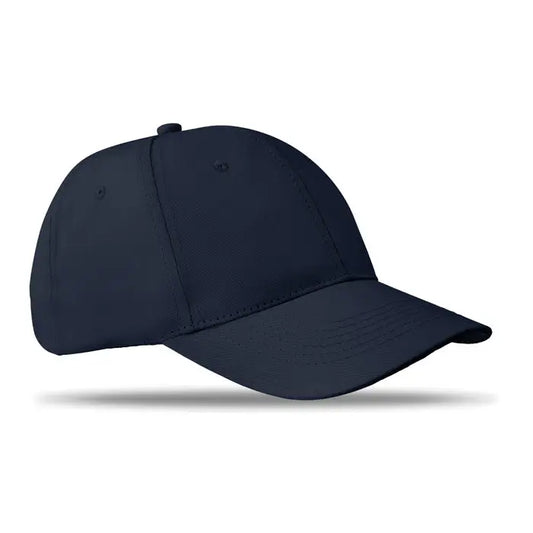 Sapca de baseball cu 6 panouri navy albastru cu coroana structurata si cusaturi detaliate
