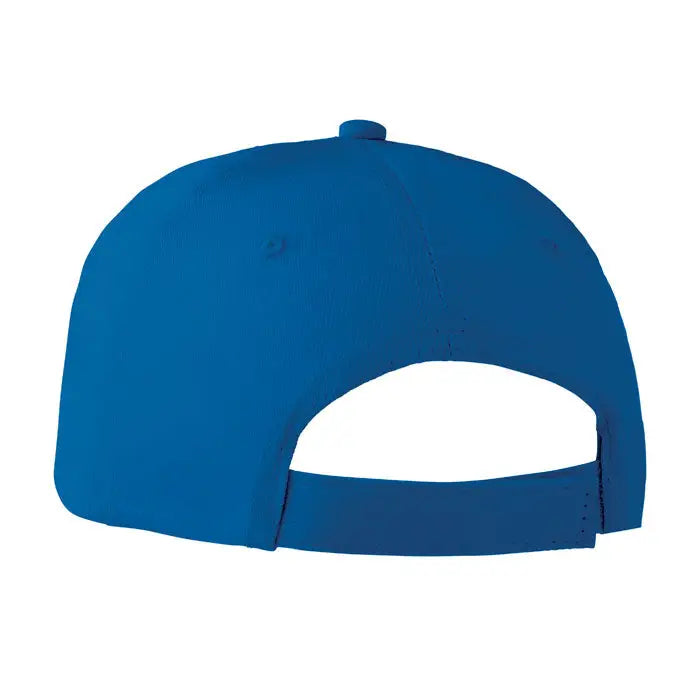 Sapca de baseball cu 6 panouri royal albastru inchis cu coroană structurată și curea reglabilă