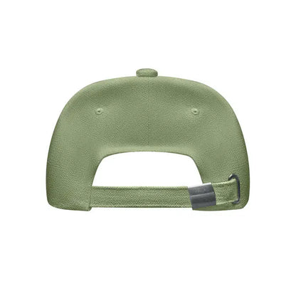 Sapca de baseball din canepa 370 gr/m² olive green cu material texturat si bretea ajustabila la spate