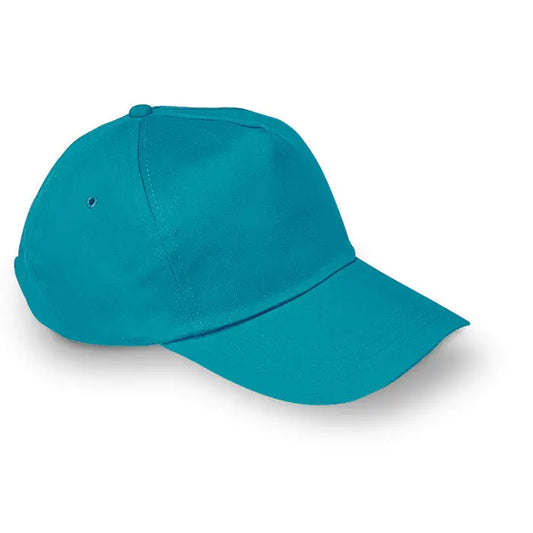 Sapca de baseball teal solida cu coroana structurata si bor curbat, ideala pentru activitati sportive