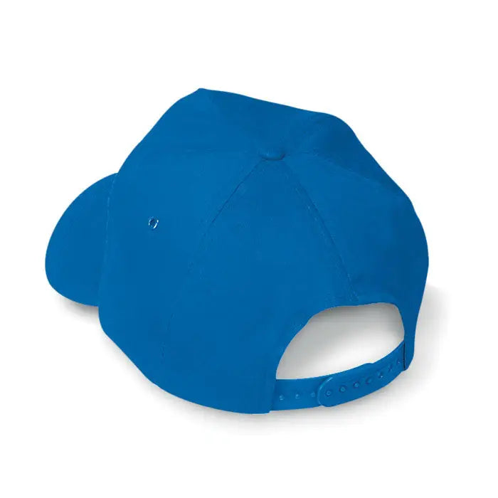 Sapca de baseball albastra cu viziera plata si snur reglabil pentru ajustare comfortabila