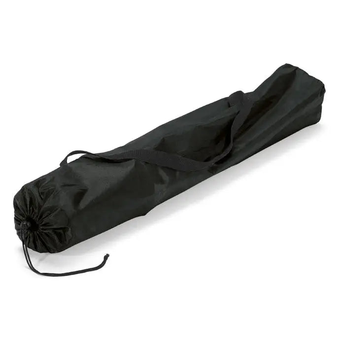 Sac negru cu snur pentru scaun de exterior din material rezistent si maner intarit