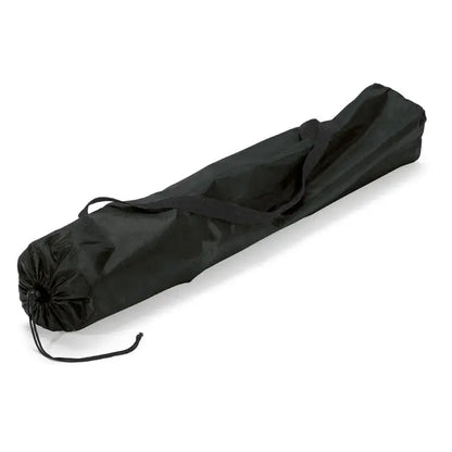 Sac negru cu snur pentru scaun de exterior din material rezistent si maner intarit