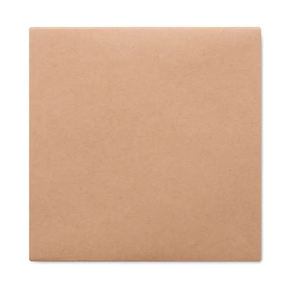 Set 4 cutite pentru branza pe o placa patrata din carton texturat culoare bej