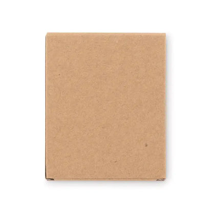 Set de colorat cutie simpla din carton maro cu finisaj mat si suprafata usor texturata pentru depozitare