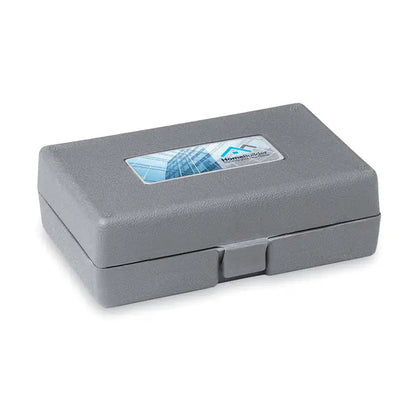 Set de scule pliabile din 25 de piese cu geam transparent si logo homebuilder pe carcasa gri din plastic texturat