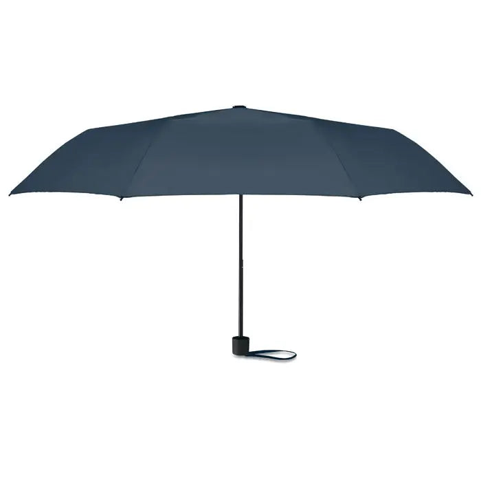 Umbrelă compactă navy blue cu mâner negru și curea de încheietură din rpet de 21 inch set de umbrele