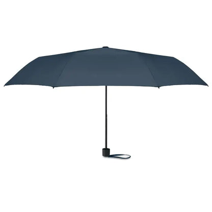 Umbrelă compactă navy blue cu mâner negru și curea de încheietură din rpet de 21 inch set de umbrele